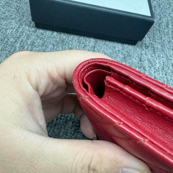 100% Authentic Gucci Leather Wallet 143-120524 - Picture 10 of 13